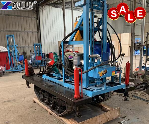 crawler type small water well drilling machine for sale