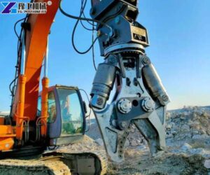 Excavator Shear Attachment